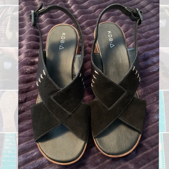 Kelsi Dagger Shoes - Kelsi Dagger Bklyn Danielle Wood Slingback Sandal